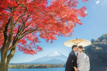 秋の富士ロケーション