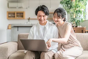 案内メールを確認