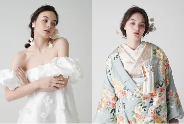 洋装も和装もお得に両方写真に残せます